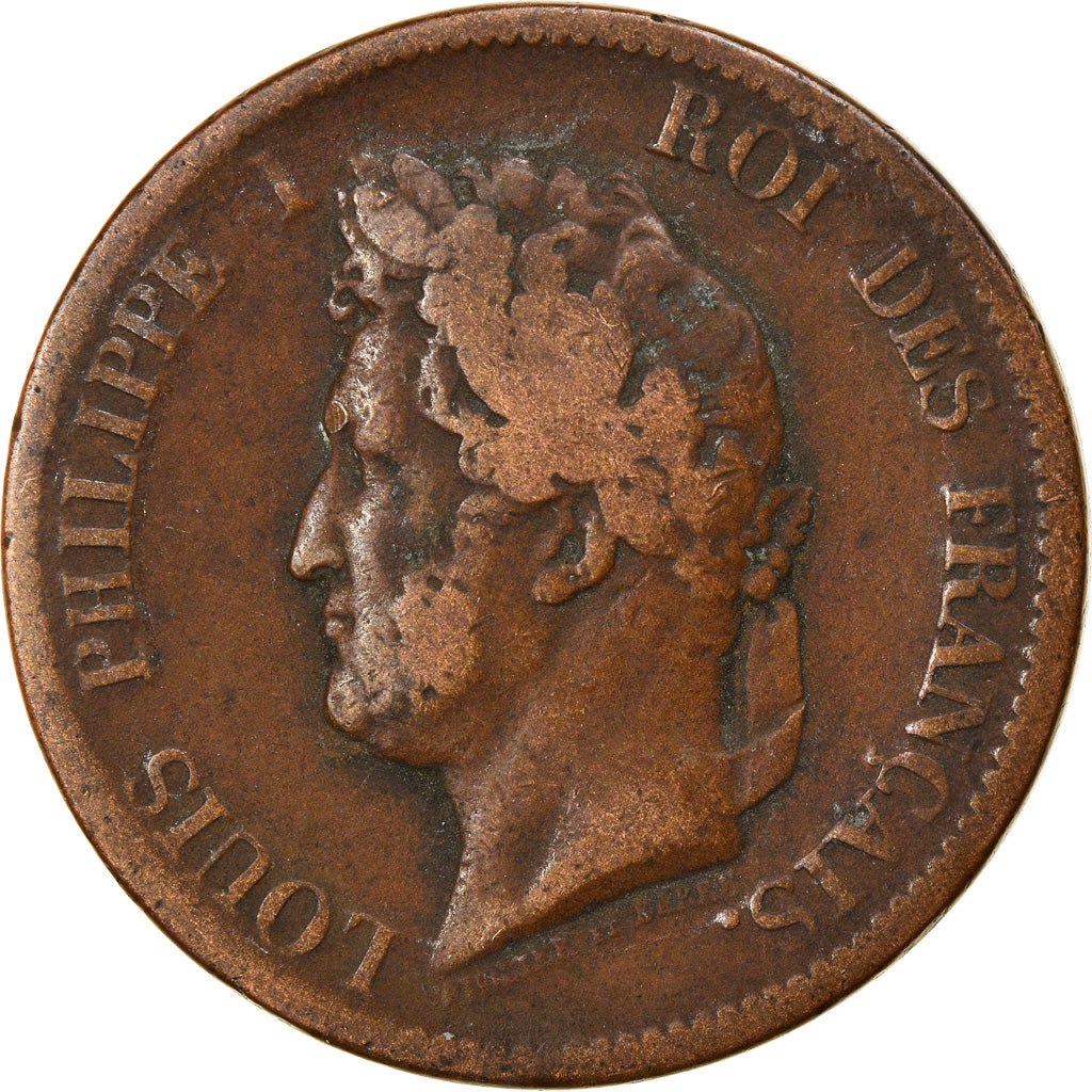 Münze, Französische Kolonien, Louis - Philippe, 5 Centimes, 1841, Paris, S+