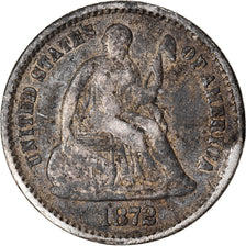 Moneta, Stati Uniti, Seated Liberty Half Dime, Half Dime, 1872, U.S. Mint