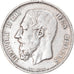 Moeda, Bélgica, Leopold II, 5 Francs, 5 Frank, 1867, VF(30-35), Prata, KM:24