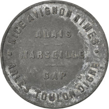 France, 10 Centimes, VF(30-35), Zinc, Elie #10.2, 4.33