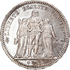 Moeda, França, Hercule, 5 Francs, 1873, Paris, AU(55-58), Prata, KM:820.1