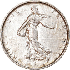 Coin, France, Semeuse, 5 Francs, 1967, AU(55-58), Silver, KM:926, Gadoury:770