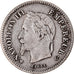 Moneda, Francia, Napoleon III, Napoléon III, 20 Centimes, 1867, Strasbourg