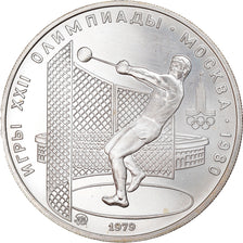 Moneta, Russia, 5 Roubles, 1979, Leningrad, SPL+, Argento, KM:167