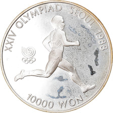 Monnaie, KOREA-SOUTH, 10000 Won, 1988, Seoul, SPL+, Argent, KM:74