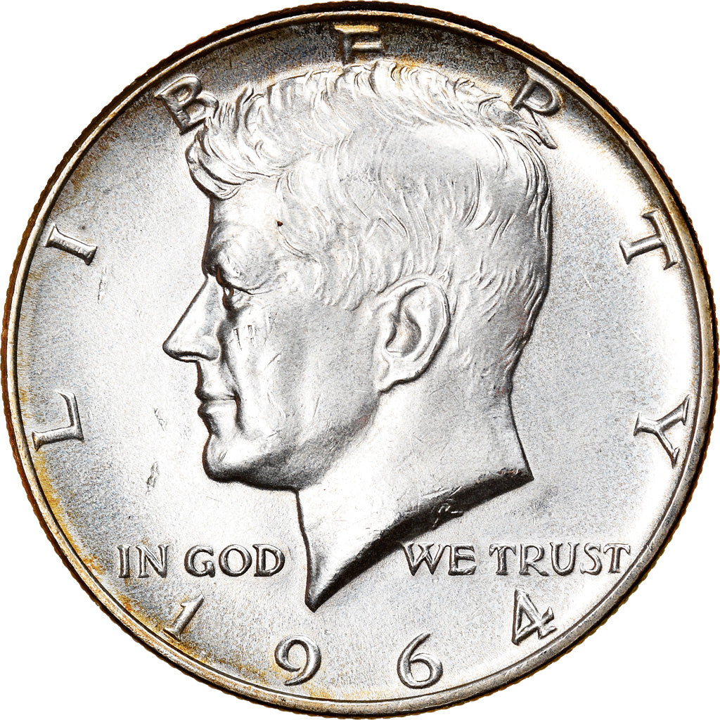 Moneta, Stati Uniti, Kennedy Half Dollar, Half Dollar, 1964, U.S. Mint, Denver