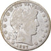 Moneda, Estados Unidos, Barber Half Dollar, Half Dollar, 1897, U.S. Mint