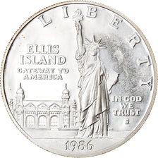 Monnaie, États-Unis, Statue de la Liberté, Dollar, 1986, U.S. Mint, San