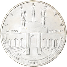 Munten, Verenigde Staten, Dollar, 1984, U.S. Mint, Philadelphia, UNC, Zilver
