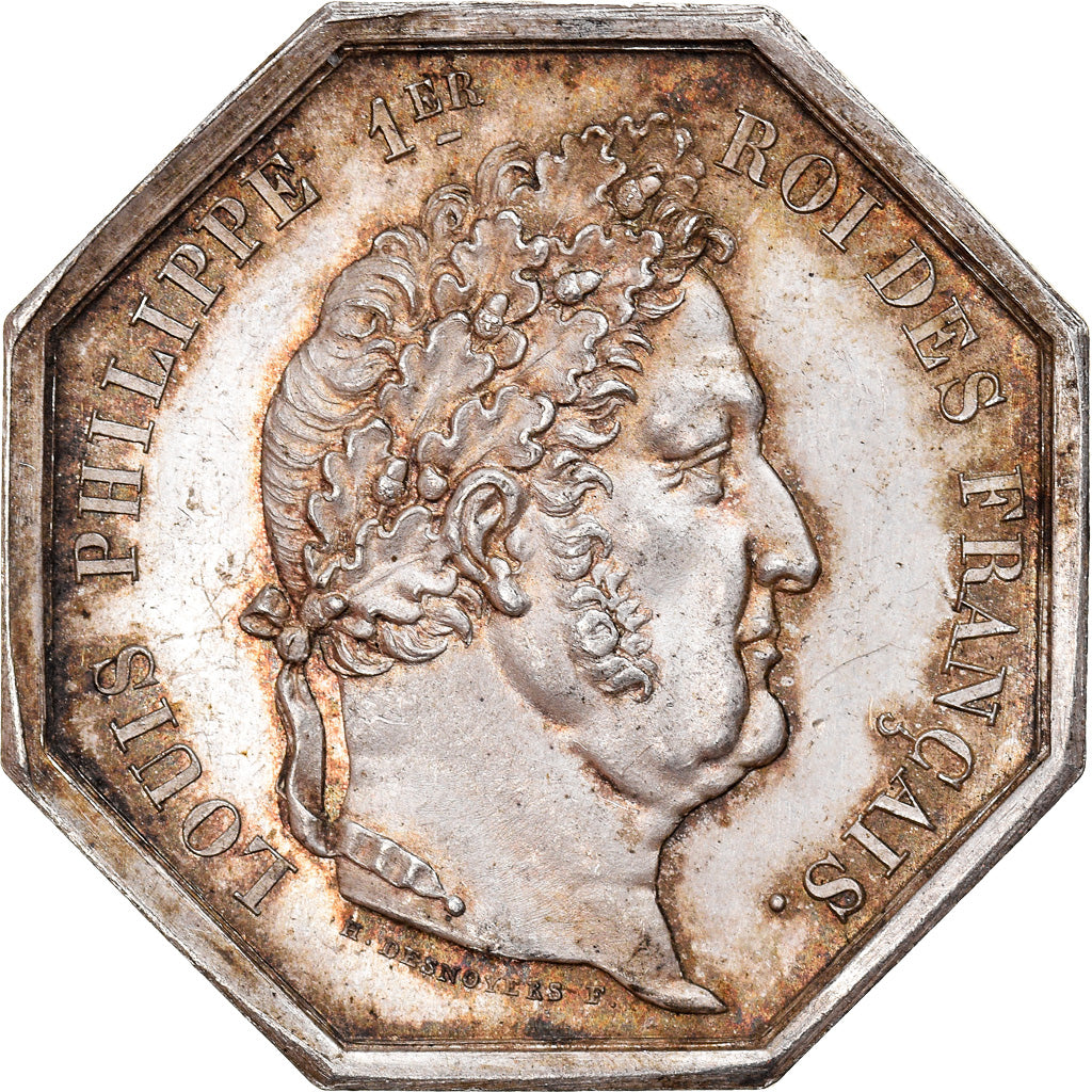 Frankreich, Token, Louis philippe Ier, Entrepôt Place des marais, 1833