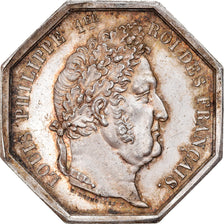 Frankreich, Token, Louis philippe Ier, Entrepôt Place des marais, 1833