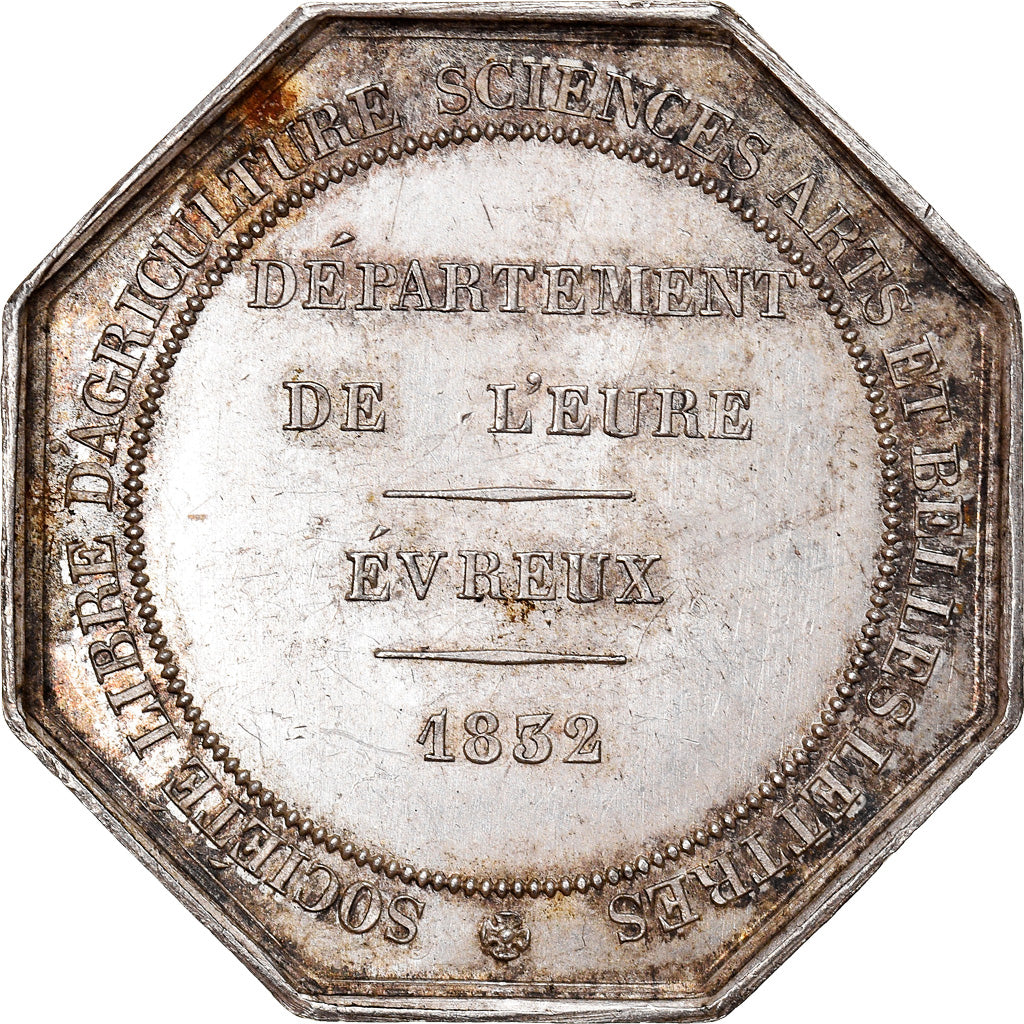 Frankreich, Token, Louis-Philippe Ier, Société Libre d'Agriculture d'Evreux
