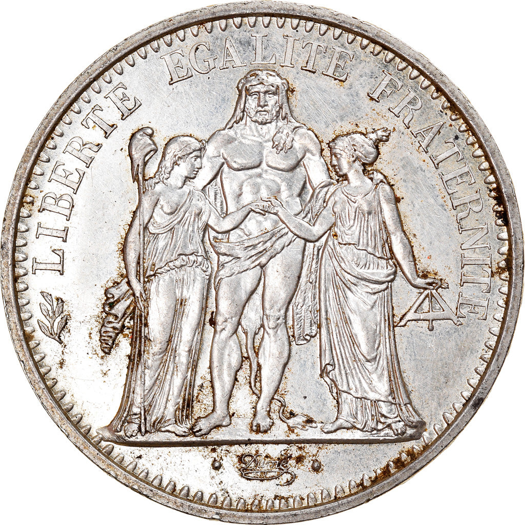 Munten, Frankrijk, Hercule, 10 Francs, 1972, Paris, PR, Zilver, KM:932