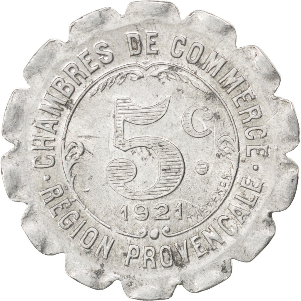 Coin, France, 5 Centimes, 1921, EF(40-45), Aluminium, Elie:10.6