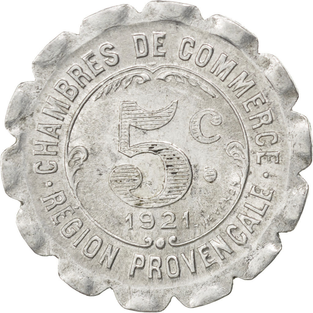 Coin, France, 5 Centimes, 1921, AU(50-53), Aluminium, Elie:10.6