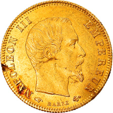 Moneta, Francia, Napoleon III, Napoléon III, 5 Francs, 1859, Paris, BB, Oro