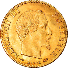 Moeda, França, Napoleon III, Napoléon III, 5 Francs, 1860, Paris, MS(60-62)