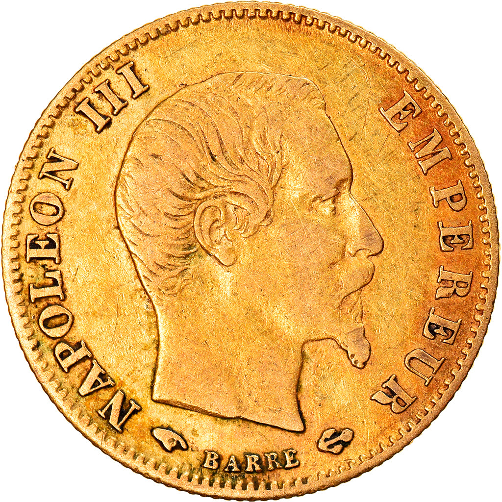 Moeda, França, Napoleon III, Napoléon III, 5 Francs, 1860, Paris, EF(40-45)