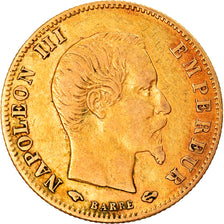 Moeda, França, Napoleon III, Napoléon III, 5 Francs, 1860, Paris, EF(40-45)