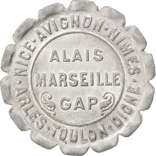 France, 5 Centimes, 1921, AU(55-58), Aluminium, Elie #10.6, 1.25