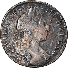 Moneta, Gran Bretagna, William III, 1/2 Crown, 1697, London, MB, Argento