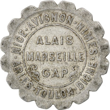France, 10 Centimes, 1921, EF(40-45), Aluminium, Elie #10.7, 1.46