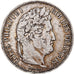 Münze, Frankreich, Louis-Philippe, 5 Francs, 1843, Strasbourg, S+, Silber