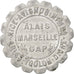 Moneda, Francia, 10 Centimes, 1921, MBC+, Aluminio, Elie:10.7