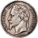 Moneta, Francia, Napoléon III, 5 Francs, 1867, Strasbourg, BB, Argento