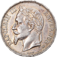 Münze, Frankreich, Napoléon III, 5 Francs, 1868, Strasbourg, SS, Silber
