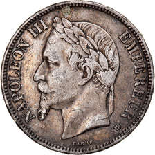 Münze, Frankreich, Napoléon III, 5 Francs, 1869, Strasbourg, S+, Silber