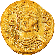 Monnaie, Maurice Tibère, Solidus, 582-602, Constantinople, SUP, Or