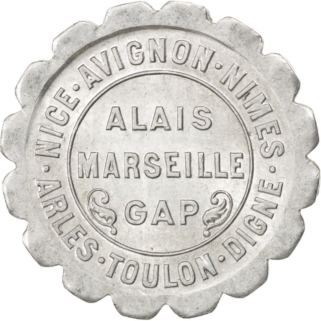 France, 10 Centimes, 1921, AU(55-58), Aluminium, Elie #10.7, 1.53