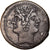 Moneta, Anonymous, Didrachm, 225 - 214 BC, Roma, BB+, Argento, Crawford:30/1