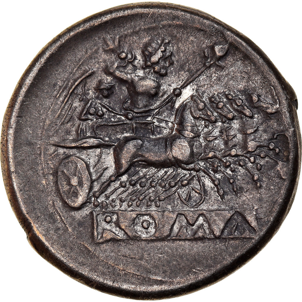 Münze, Anonymous, Didrachm, 225 - 214 BC, Roma, SS+, Silber, Crawford:30/1