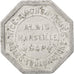 France, 25 Centimes, 1921, EF(40-45), Aluminium, Elie #10.8, 1.48