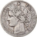 Moeda, França, Cérès, 2 Francs, 1871, Bordeaux, VF(30-35), Prata, KM:817.2