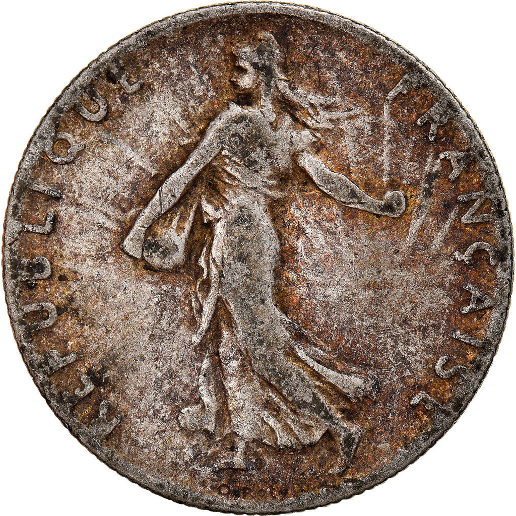 Coin, France, Semeuse, 50 Centimes, 1900, Paris, VF(30-35), Silver, KM:854