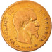 Moneda, Francia, Napoleon III, 10 Francs, 1856, Paris, BC+, Oro, KM:784.3