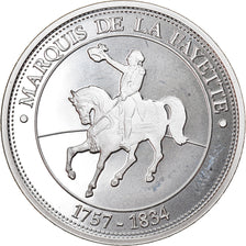 França, Medal, Révolution Française, Marquis de La Fayette, História