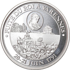 Francia, medaglia, Révolution Française, Fuite du Roi à Varennes, History