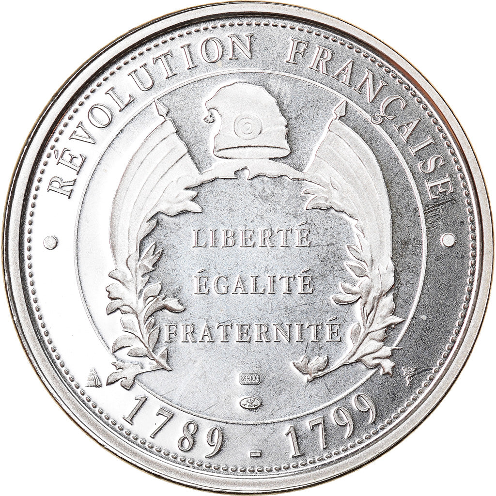 Francia, medaglia, Liberté Egalité Fraternité, 1989, SPL+, Argento