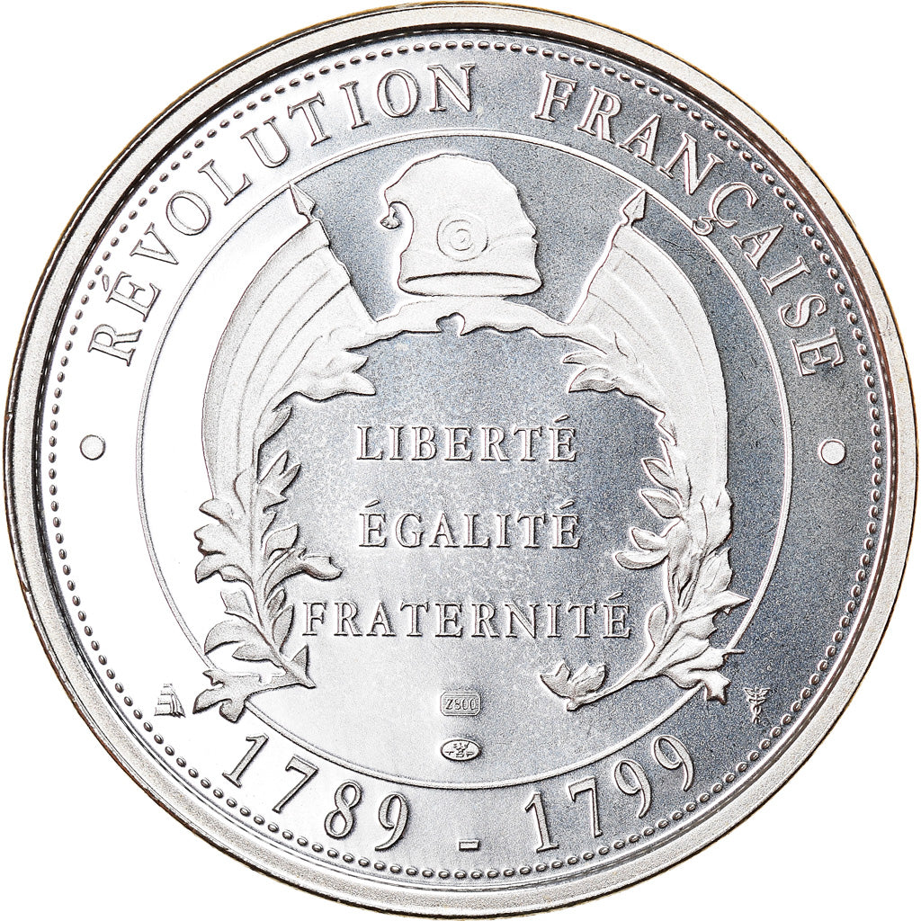 Francja, Medal, Ouverture des États Généraux, 1989, MS(64), Srebro