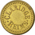 France, 50 Centimes, AU(50-53), Brass, Elie #35.1, 3.49