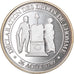 Frankrijk, Medaille, Déclaration des Droits de l'Homme, 1989, UNC, Zilver