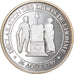 Francia, medalla, Déclaration des Droits de l'Homme, 1989, SC+, Plata