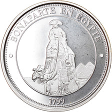 France, Médaille, Bonaparte en Egypte, 1989, SPL+, Argent