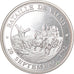 Frankreich, Medaille, Bataille de Valmy, 1989, UNZ+, Silber