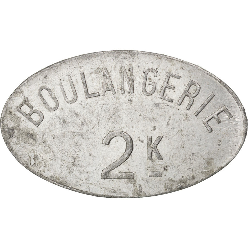 Coin, France, 2 Kilos, EF(40-45), Aluminium, Elie:25.3