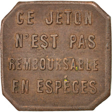 Moneda, Francia, 10 Centimes, MBC, Cobre, Elie:10.1